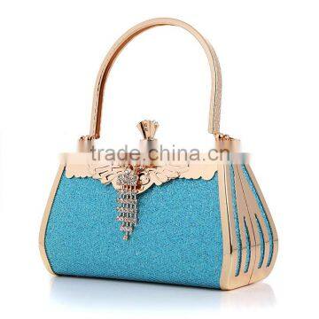 Elegant high quality stone handbag evening bag for party and wedding