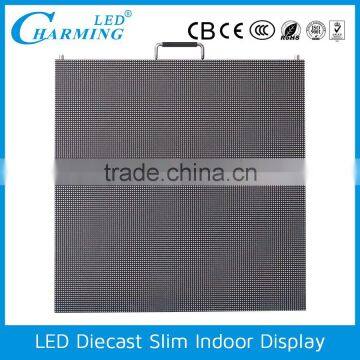 2015 New Aluminum Diecast Indoor Led Screen 5050 Smd Led Display Screen Indoor