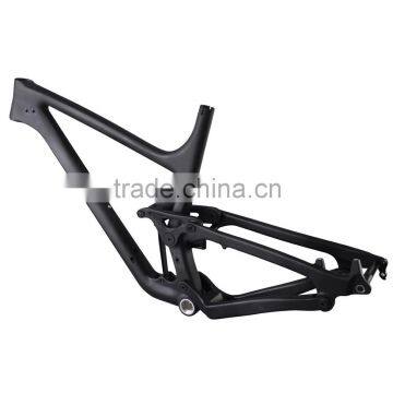 27.5 PLUS carbon full suspension mountain bike frame for 3.0 tires                        
                                                Quality Choice