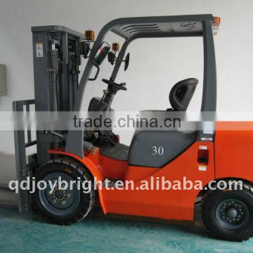 3ton diesel forklift truck,CE prove,pnuematic tire,side shift,Isuze engine,factory price