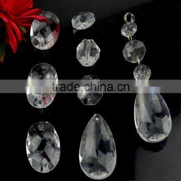 Wholesale Assorted Shapes Acrylic Chandelier Acrylic Beads China photo-3