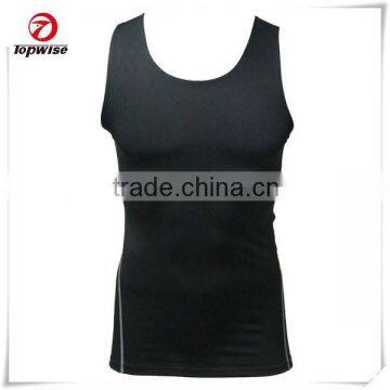 Summer style black sleeveless ice cooling vest for men