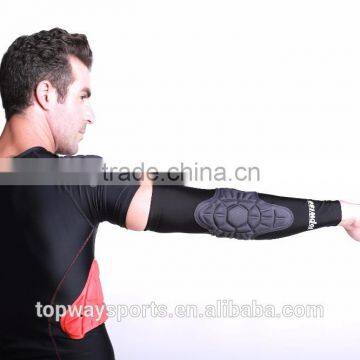 High Quality Crashproof Antislip Hand Arm Elbow Sleeve Protective Copper Compression Pad