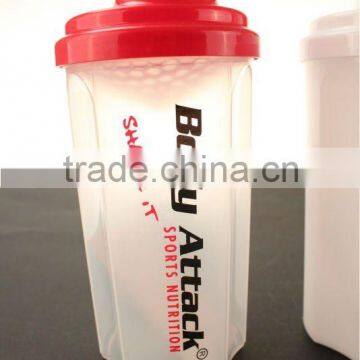 plastic powerful shaker bottle