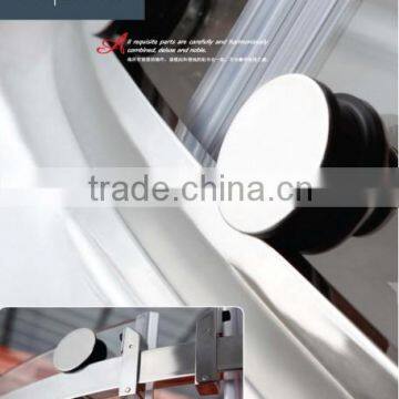 New Product Modern Furniture stainless steel roller squared track for sliding door