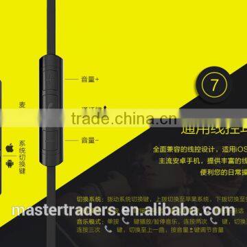 Universal HOCO EPV02 1.2M Smart Line Control Earphone With Microphone For Mobile Phone For Mobile Device MT-3443 photo-5