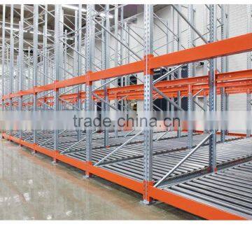 Certified high quality push back pallet racks