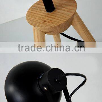Wooden Table Lamp Vintage Edison Lights for Antique Style Lamps photo-5