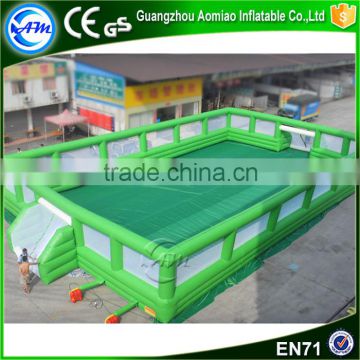 Portable water soccer field,new inflatable soccer field for sale