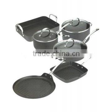 Aluminium Hard Anodized Non Stick Coating Cookware Set C1115