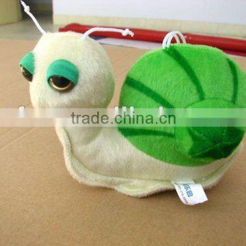 Stuffed cartoon snail plush toy