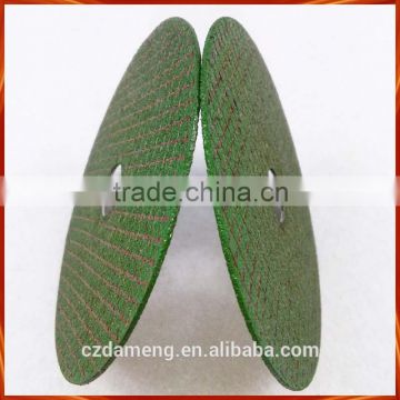 T41-125X2.0X22mm abrasive resin bond sharpening cutting wheel