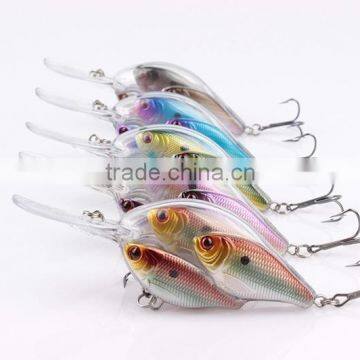 blue yellow pink purple colorful bait ball hard lures from China factory