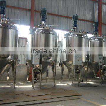 Stainless steel liquid mixing tank