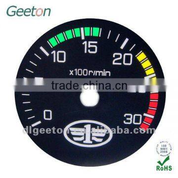 Custom Screen Printing PC Flat Car Dashboard Manufacture