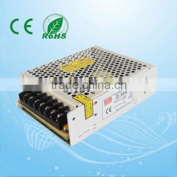 2014Low Price 30w 5v 12v Doal output switching model power supply for 2 years quality guarantee