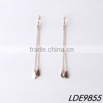 long dangle earrings delecate gold earrings tiny gold drop earrings                        
                                                                                Supplier's Choice