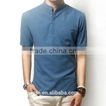 Quality Slim Fit Blank Polo Wholesale Shirt Hemp T Shirts photo-6