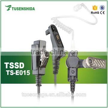 Finger PTT Air tube earphone for Motorola two way radio