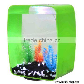 acrylic aquarium fish tank with logo printing