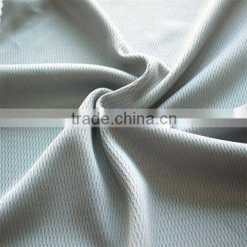 100%coolmax knitted mesh fabric for sports clothes