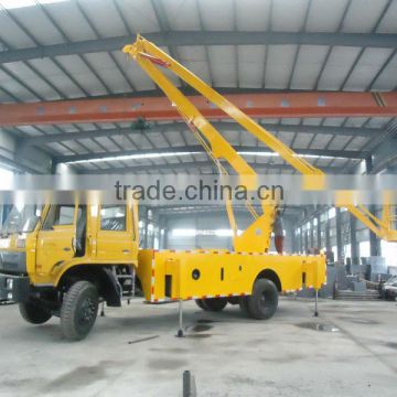 China factory high quality low price dongfeng aerial work platform truck 24m