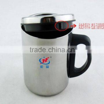 #410/201 SS Double-layer Creative Stainless Steel Thermal Cup/office Mug photo-4