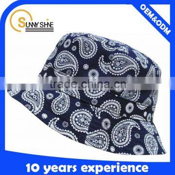 Sunny Shine bucket wholesale cotton custom printing bucket hat