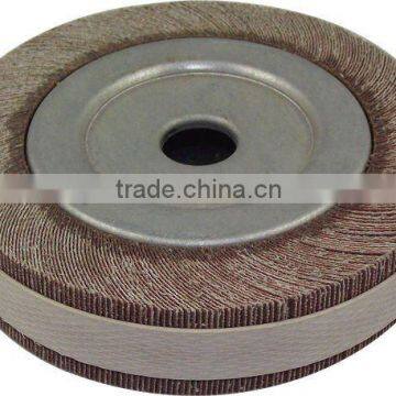 Chucking Flap Wheels polishing metal, stainless steel