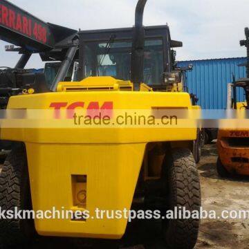 Used Japan Made 16ton Forklift TCM Forklift | Used Diesel Forklift TCM 16 Ton for Sale photo-3