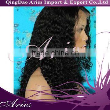 Short Curly Wigs, Malaysian Hair Kinky Curly Lace Front Wigs