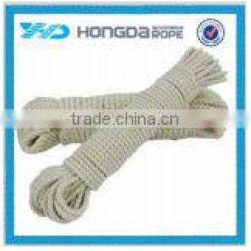 4mm 3 strand cotton twist rope white clothes line