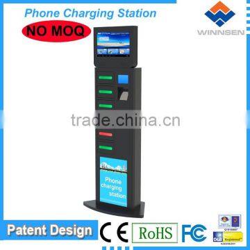Remote Advertising Phone Charging Station LCD Advertisement Display Phone Charging Station Locker APC-06A photo-3