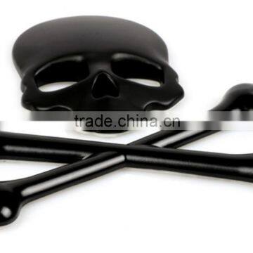 3D matte black car sticker, black matte car emblem