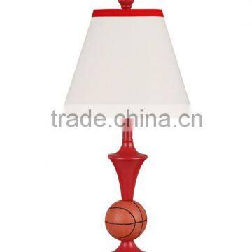 Kids table lamps for any sports fan in boys bedroom