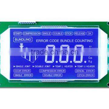 3 1/2"-digit 7 segment lcd UNLCM10507