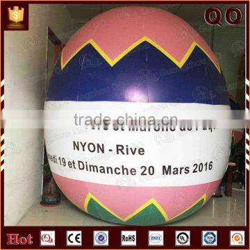 Most popular colorful inflatable easter egg ball for Easter Day decoration