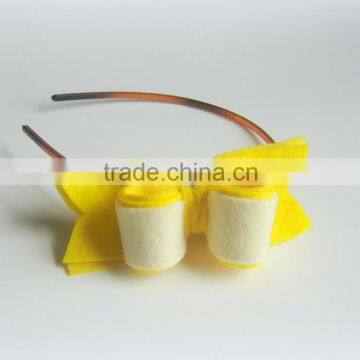 New Style Felt Bow Headband for Kids,wholesale Handmade Headbands photo-2