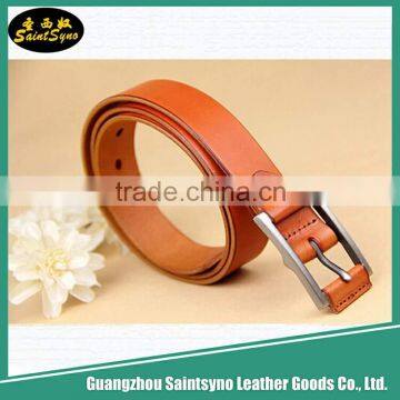 Customized Men's Single Pin Buckle Genuine Leather Belt,Leather Belt Factory