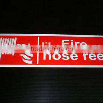 pvc FIRE HOSE REEL fire alarm sign (M-CS093)