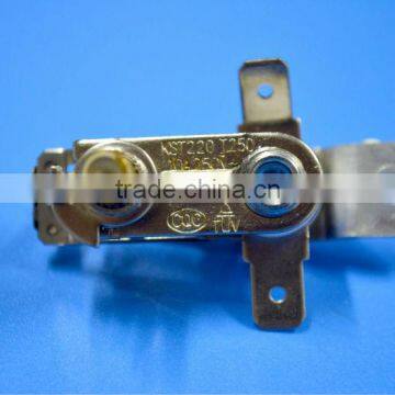 flat cooker adjustable bimetallic thermostat/termostat