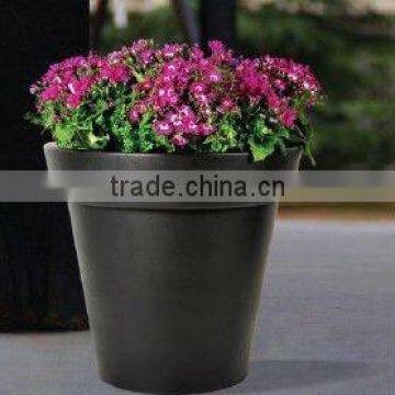 GR02116 XXL black flower pot garden planters