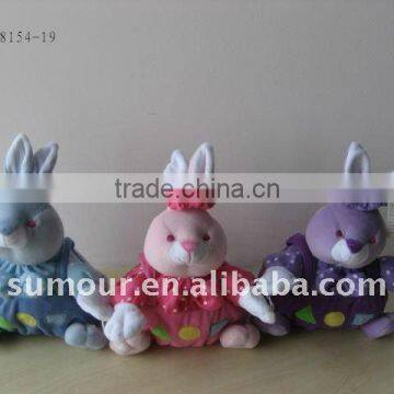 Mini Colorful Rabbit Plush