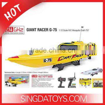 757-6030 NEW 2.4G 1:12 Electric High Speed Racing RC Boat