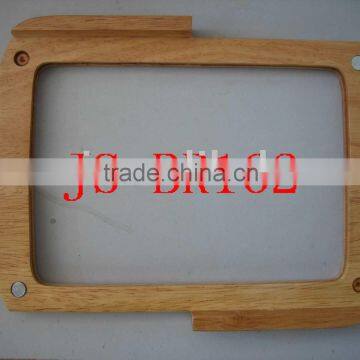 wooden purse frame