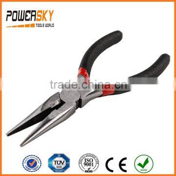 6" 8" Long Nose Plier with Bi-color Dipped Handle