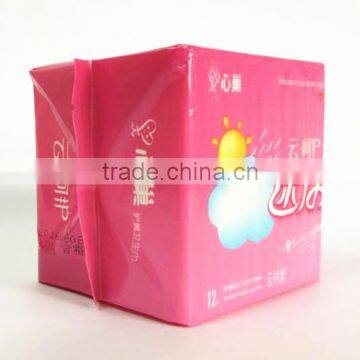 Cotton surface soft sanitary pads OEM privet label