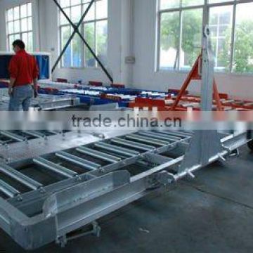 7T Pallet dolly trailer for Railway station