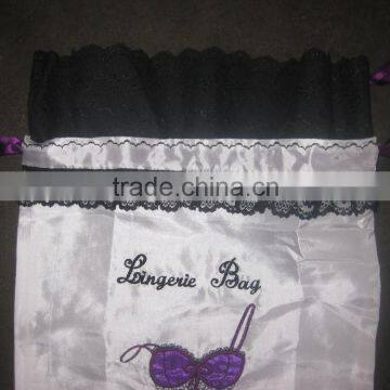 Drawstring Satin Lingerie Bag photo-3