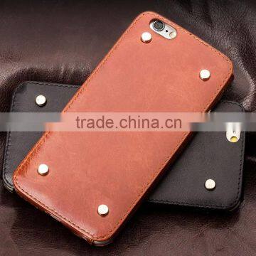 Business Style Simple Design Leather Case With Magnet For iPhone 6